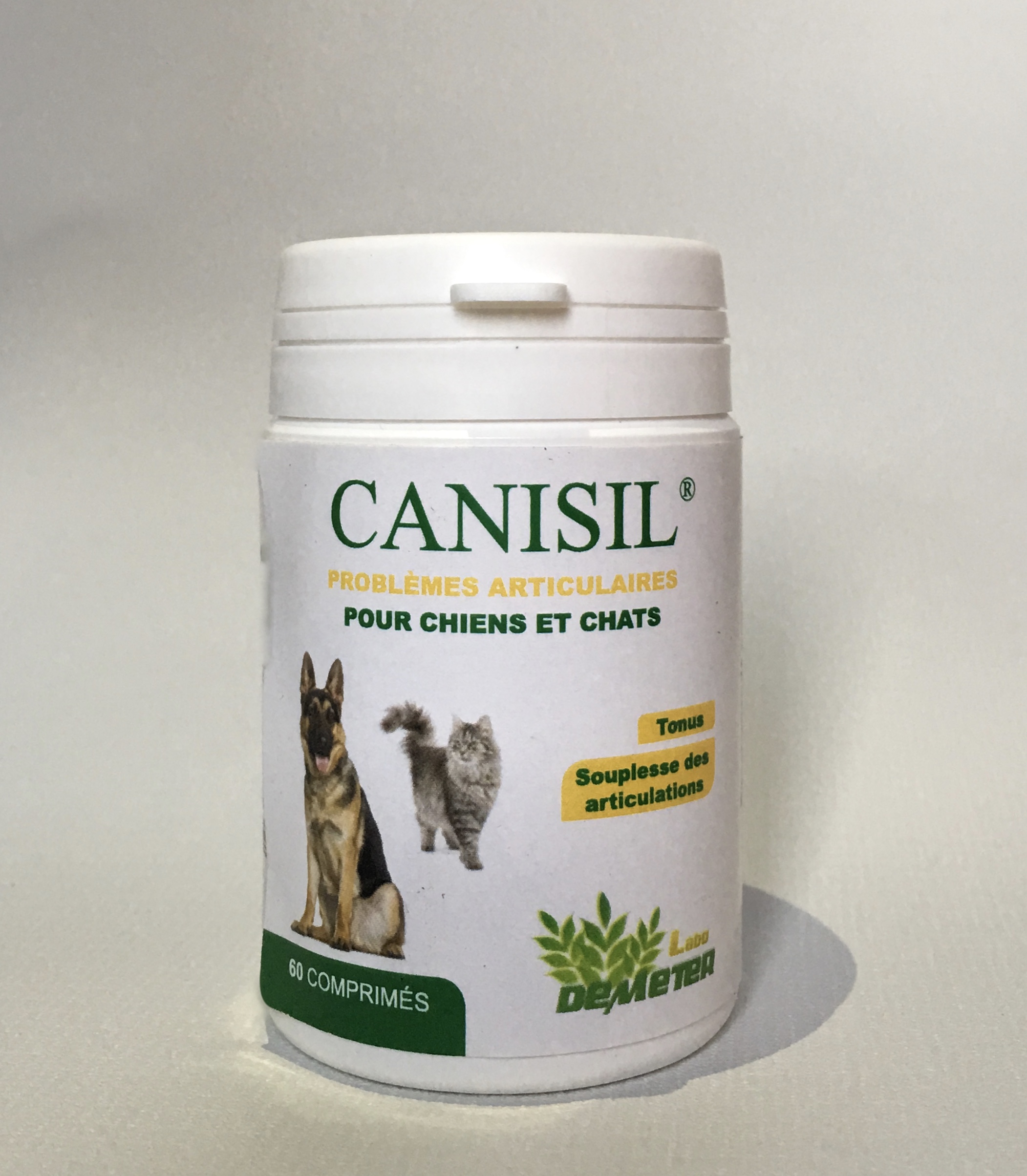 Canisil produit naturel arthrose vieux chat